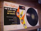 THE CHIFFONS LP 1963 He's So Fine 1st Press Laurie MONO EX