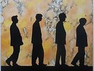ECHO AND THE BUNNYMEN Songs To Learn Rare Orig Official UK Record Company POSTER