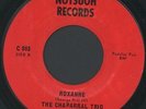 CHAPARRAL TRIO: Roxanne / Without You 45 (Texas psych-garage) rare Rock & Pop
