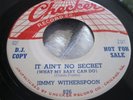 R&B Mover Promo 45 : Jimmy Witherspoon   It Ain't No Secret   Checker 826