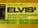 Rare  Elvis Presley Aloha From Hawaii 2lp Ad for concert in 1973
