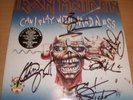 Iron Maiden Signed LP Sleeve