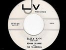 RARE ROCKABILLY-BOBBY WAYNE W/ THE WARRIORS-LJV  101-SALLY ANN/WAR PAINT