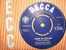 THE ROLLING STONES,  I WANNA BE YOUR MAN,  DECCA RECORDS 1963  EX