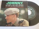 EP JOHNNY HALLYDAY PHIL.437007 BANDAU NOIR