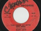 RARE ORIG NORTHERN SOUL 45 - MARY LOVE - YOU TURNED MY BITTER INTO SWEET -MODERN