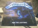 Metallica Ride The Lightning LP Original Roadrunner *STILL SEALED* Slayer Sodom