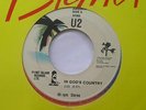 U2 In god's country / Bullet the blue sky CANADA JUKEBOX VERY RARE '87 Island 45