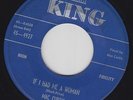 MAC CURTIS If I Had Me A Woman 45 on King TX rockabilly classic HEAR