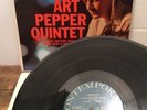 RARE ART PEPPER QUINTET SMACK UP CONTEMPORARY STEREO S7602 GREEN GOLD JAZZ