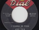 Northern Soul 45 - Joe Tex - I Wanna Be Free - Dial - mp3