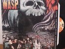 1st CANADA press WASP THE LAST COMMAND LP hair metal CLEAN w/SHRINK poster M-