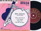 BILL HALEY AND HIS COMETS Shake Rattle and Roll Danish EP 45PS 1955 Decca