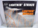 LIGHTNIN' HOPKINS lightnin' strikes VINYL LP vee jay LP1044 mono USA rare 1961