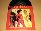 QUEEN - RARE 45 ** IT'S A HARD LIFE ** THE WORKS SINGLES ** With Diff.Sleeve