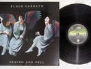 BLACK SABBATH HEAVEN AND HELL VERTIGO 17PP-1 Japanese Pressing Vinyl LP
