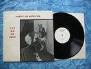 OBSCURE RANDOM RAP HIP HOP PRIVATE PRESS - POPULAR DEMAND - CAN WE DO THIS ? LP