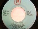 Soul 45 - Invitations - We Don’t Allow - Mint-