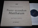 Richter Bach St. Matthew Passion Ed1 DGG Archiv Stereo SAPM 198009/12 4LP Box NM