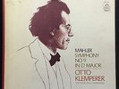 Otto Klemperer Mahler Symphony No 9 LP Mint- 2 Lp Stereo Angel SB-3708 USA Tulip