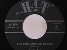 ALPHA ZOE / LEROY JONES: Keep Your Hands Off My Baby / You Are My Sunshine 45