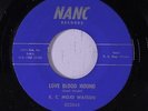 K.C. MOJO WATSON: Love Blood Hound / I Kept On Trying 45 rare Blues & R&B