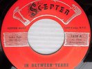 LENNY MILES In Between Tears b/w I Know Love 1961 SCEPTER SOUL Popcorn 45 w3610