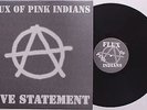 Flux Of Pink Indians - Live Statement LP Epileptics Subhumans Crass Dirt UK Punk