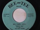 DONALD RAY & SOLID SOUND: Big Town, U.s.a. / I Think About Love 45 rare Soul