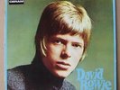 “DAVID BOWIE” self-titled 33 LP Vinyl Record Album, Deram 1967 U.S. debut, VG+