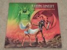 IRON ANGEL Hellish Crossfire LP Original 1st Press Combat Records MX 8059 1985