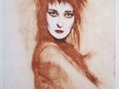 Siouxsie Sioux Original Portrait, Signed By Artist, Banshees, Sex Pistols, Punk