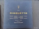 COFFRET VEGA VERDI RIGOLETTO 3 DISQUES 33T LIVRE ILLUSTRE TRES BEAU