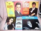 4CT ELVIS PRESLEY 45 RPM&Sleeves&HOW GREAT THOU ART&IF I CAN DREAM&ONLY BELIEVE
