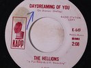 HELLIONS: Daydreaming Of You / Shades Of Blue 45 (dj, w/ Jim Capaldi & Dave Mas