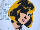 SIGNED DUSTY SPRINGFIELD AS GOLD MARILYN ANDY WARHOL STYLE COVER VINYL LP OG