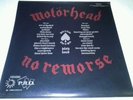 Motorhead - No Remorse  2LP UK 1984 Mint/EX- leather sleeve   # Heavy Metal