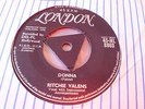 RICHIE VALENS - DONNA / LA BAMBA - N/MINT TRI LONDON 45