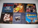 6 Vinyl LP SAXON   Denim and Leather Best Of Destiny Back on the Streets   rare