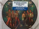 JACKSONS Victory MICHAEL JACKSON Original VINYL sealed PICTURE DISC hype sticker