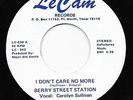 Mod New Breed R&B Soul 45 BERRY STREET STATION I Don't Care No More/King Bee mp3