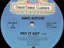 Gino Soccio Try It Out Vinyl Single 12inch NEAR MINT Unidisc