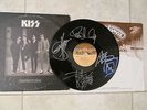 KISS SIGNED -  DRESSED TO KILL- RECORD-  VINYL ALBUM LP  - GENE SIMMONS - RARE