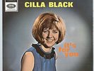 CILLA BLACK**IT'S FOR YOU EP +3 **TOP CONDITION OF BOTH RECORD AND SLEEVE