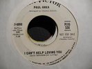 PAUL ANKA I CAN'T HELP LOVING YOU GREAT NORTHERN SOUL 45 WLP RCA 8893 LISTEN