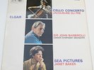 ASD 655 (1st Ed. – S/C) ELGAR: CELLO CONCERTO etc – DU PRE / BARBIROLLI – EX