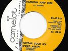 Rare Surf 45 BILL OSBORN/DOUG ALLEN Bamboo & Rice Camelot HEAR Great