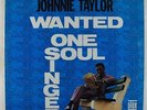 Johnnie Taylor - Wanted One Soul Singer LP - Stax