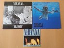 Vinyl LP 3x Nirvana - Bleach, Nevermind, Smells like teen spirit (Single, 7