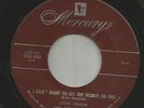 1951 DOOWOP R&B-- STEVE GIBSON RED CAPS--SET WORLD ON FIRE --HEAR BOTH -MERCURY
